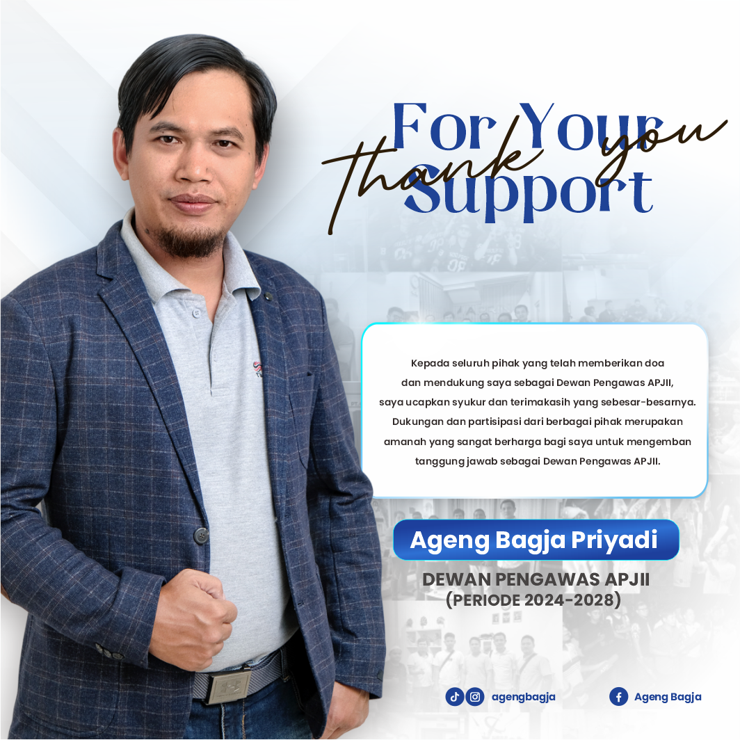 news CEO Fibertrust, Ageng Bagja Priyadi Terpilih Menjadi Dewan Pengawas APJII 2024 – 2028